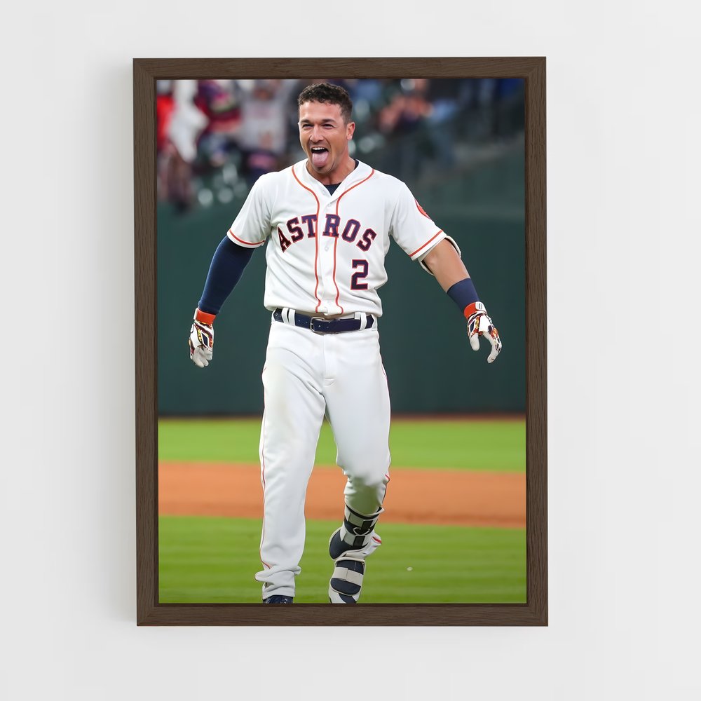 Poster Alex bregman – affiche Baseball (vue 5)
